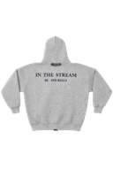 IN THE STREAM ZIP HOODIE in GREY 2